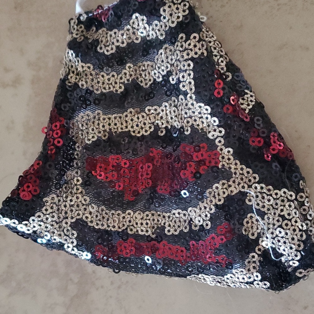 **SALE**Leopard Jeweled Facemask nwot